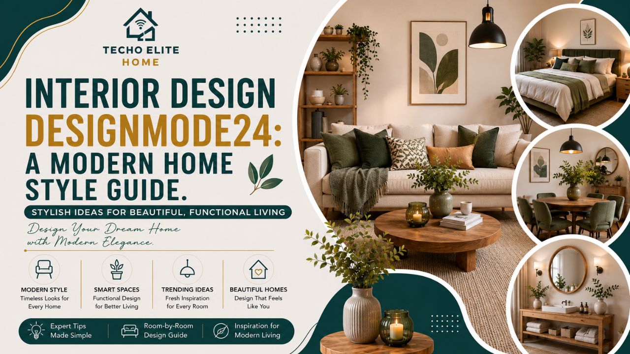 Interior Design DesignMode24: A Modern Home Style Guide