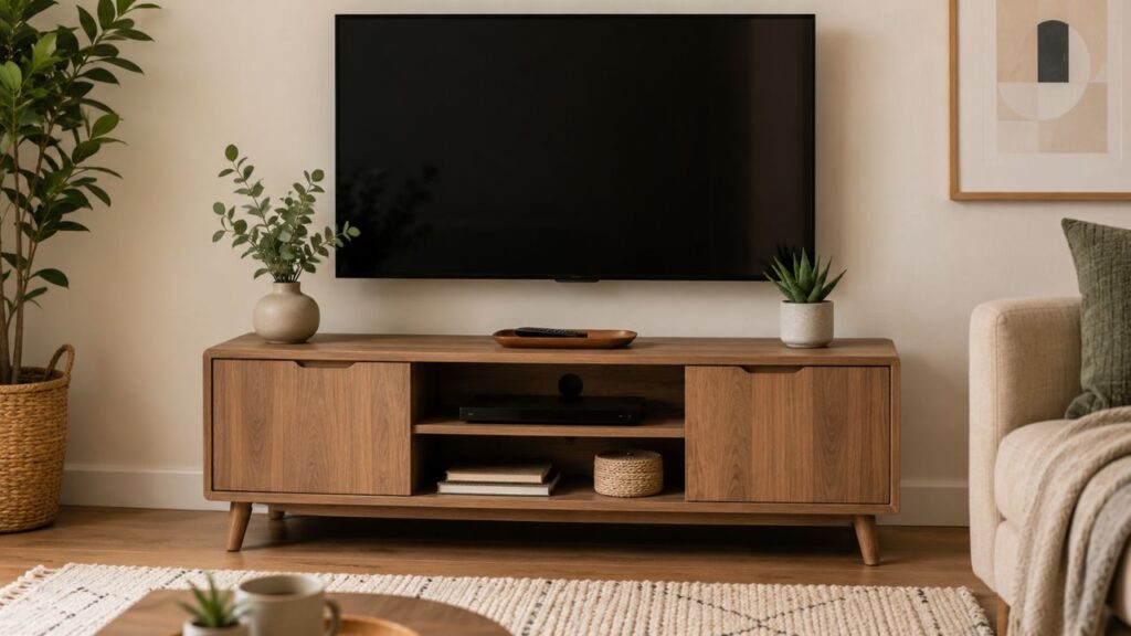 Media Cabinet Small: Smart Storage for Compact Rooms