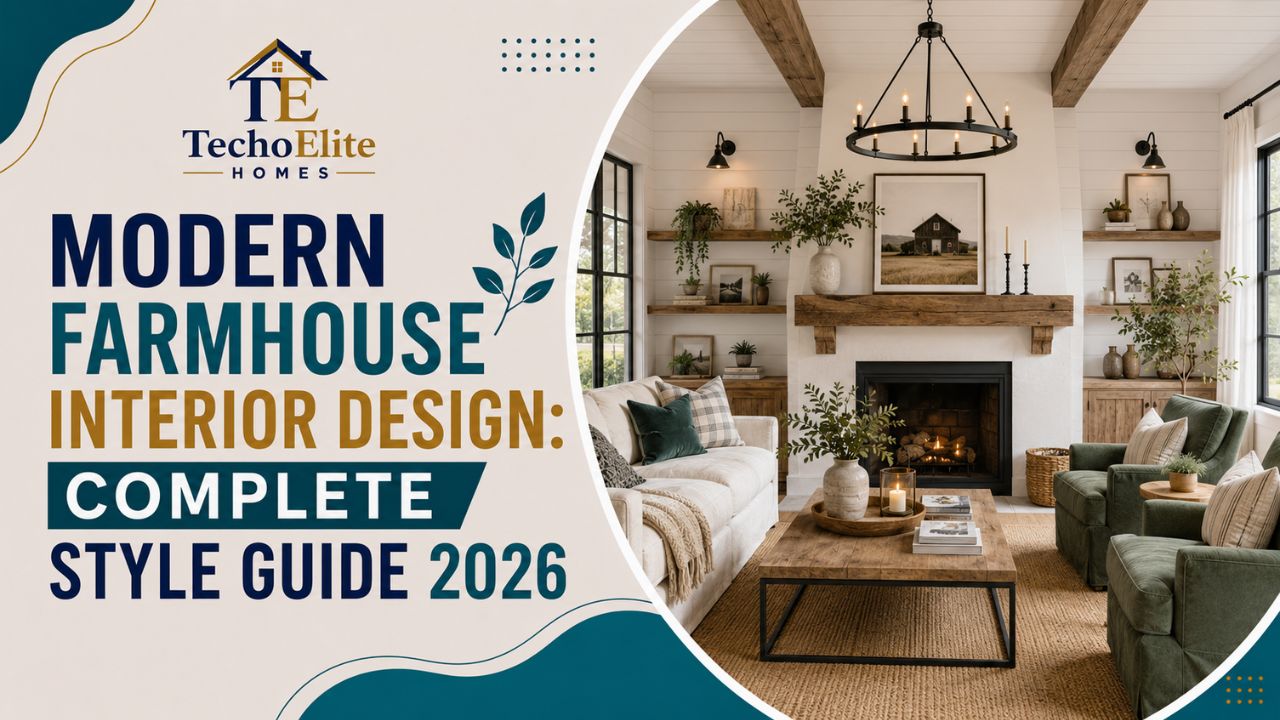 Modern Farmhouse Interior Design: Complete Style Guide 2026